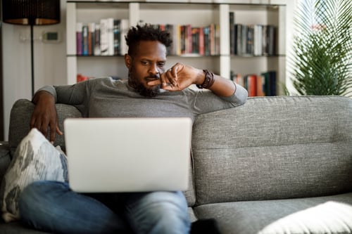 frustrated entrepeneur dealing with business failure